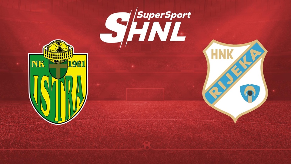 Nogomet, SuperSport HNL - 12. kolo: Istra - Rijeka, 2. pol.