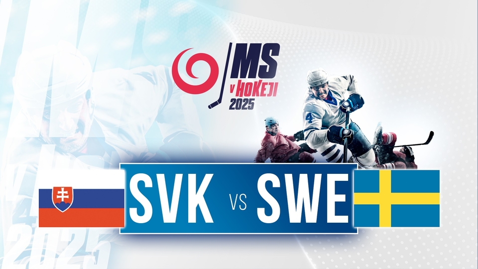 MS v&nbsp;hokeji 2025: Švédsko - Slovensko