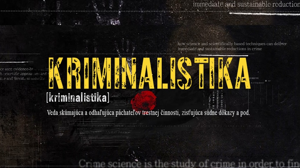 Dokument Kriminalistika