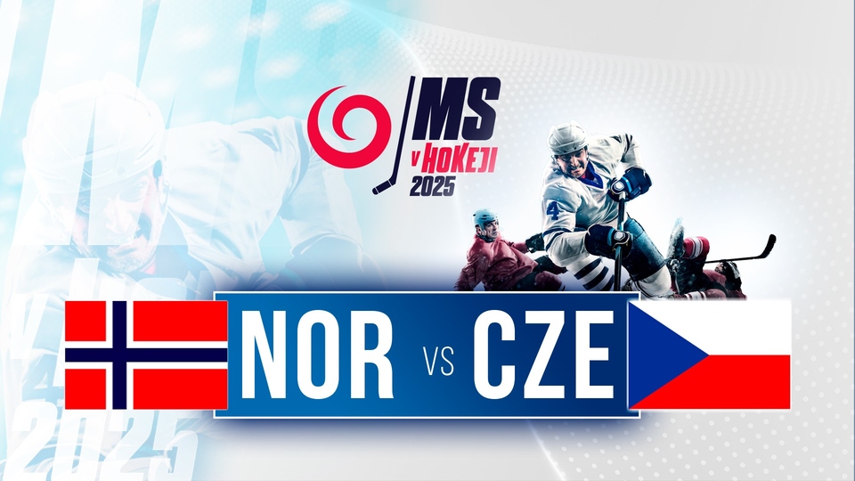 MS v&nbsp;hokeji 2025: Nórsko - Česko