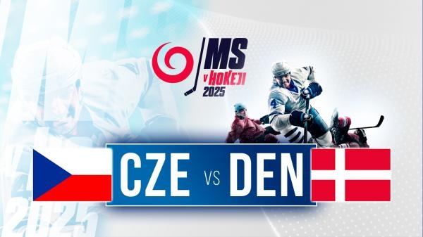 MS v hokeji 2025: Česko - Dánsko