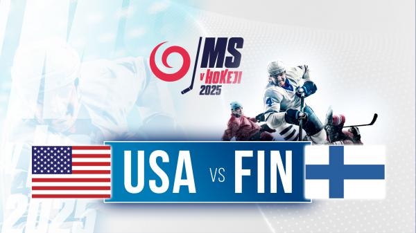 MS v hokeji 2025: USA - Finsko